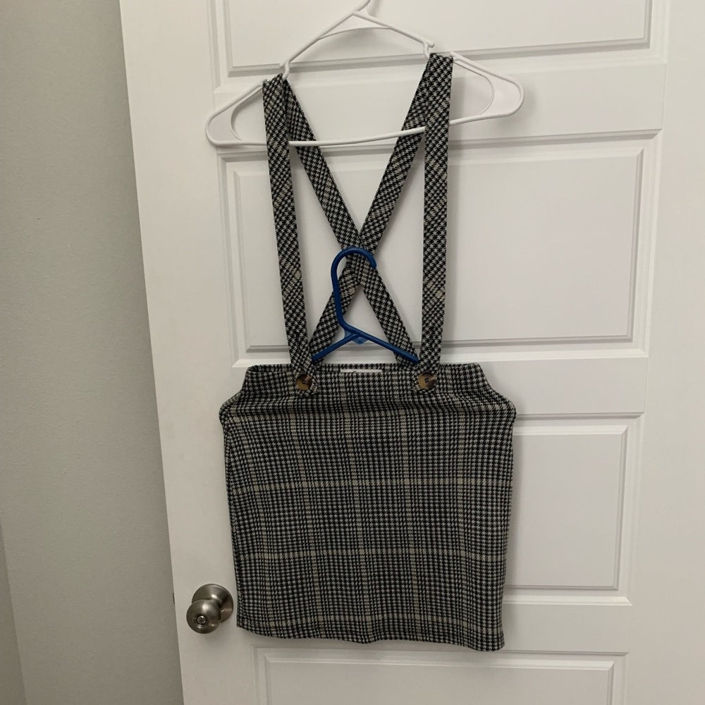 Hollister skirt with suspenders